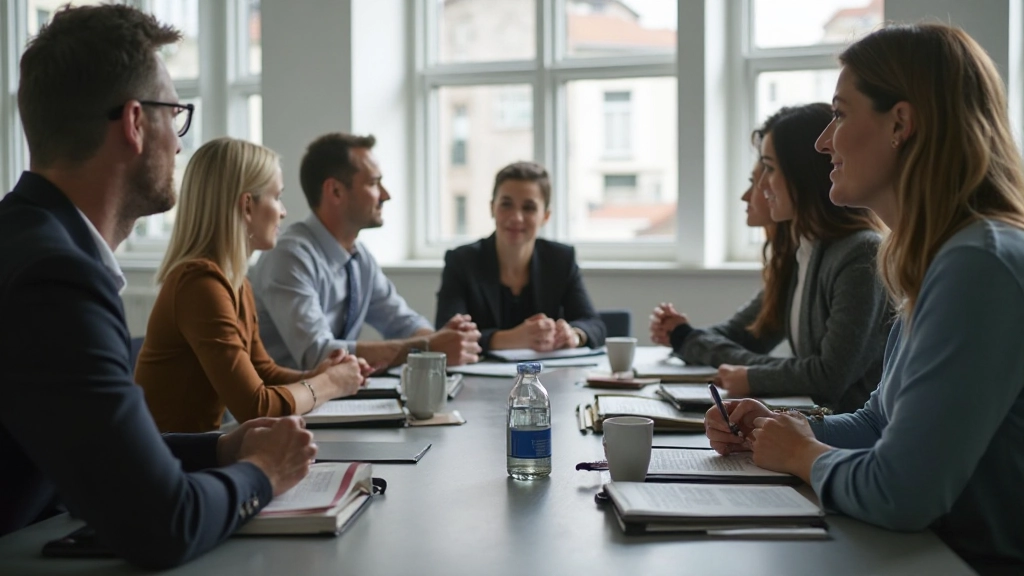 Training sessie met deelnemers